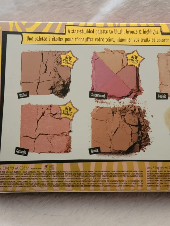 Benefit Cheek Star Reunion Tour Blush, Bronze & Highlight Palette - Picture 2 of 3